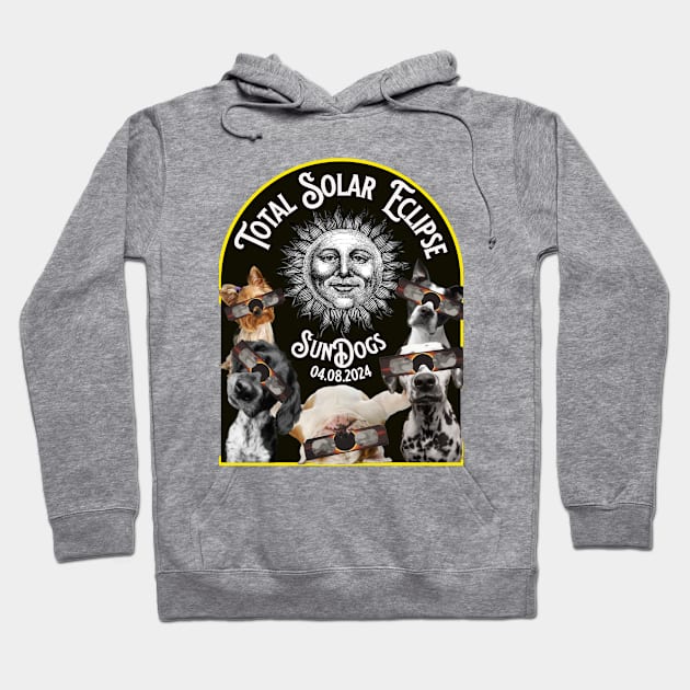 Eclipse Sun Dogs Hoodie by ryanmpete